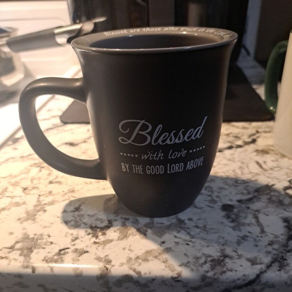 Jeremiah 17:7 Blessed With LOVE Ceramic Mug, 14oz